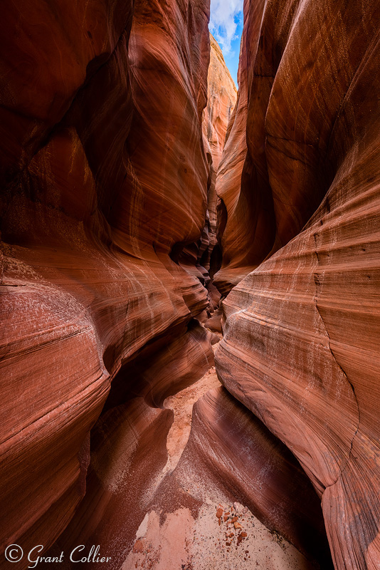 Amazing slot canyon in Utah