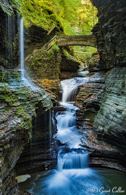 Watkins Glen State Park, New York, Rainbow Falls